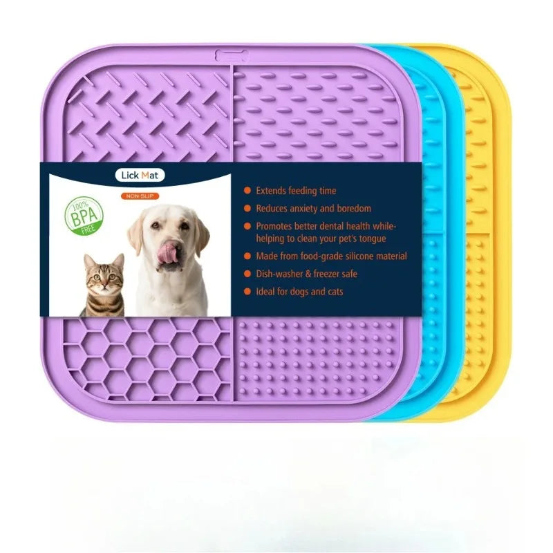 Tapis à Lécher pour Chien - Anti-Anxiété et Repas Ralenti