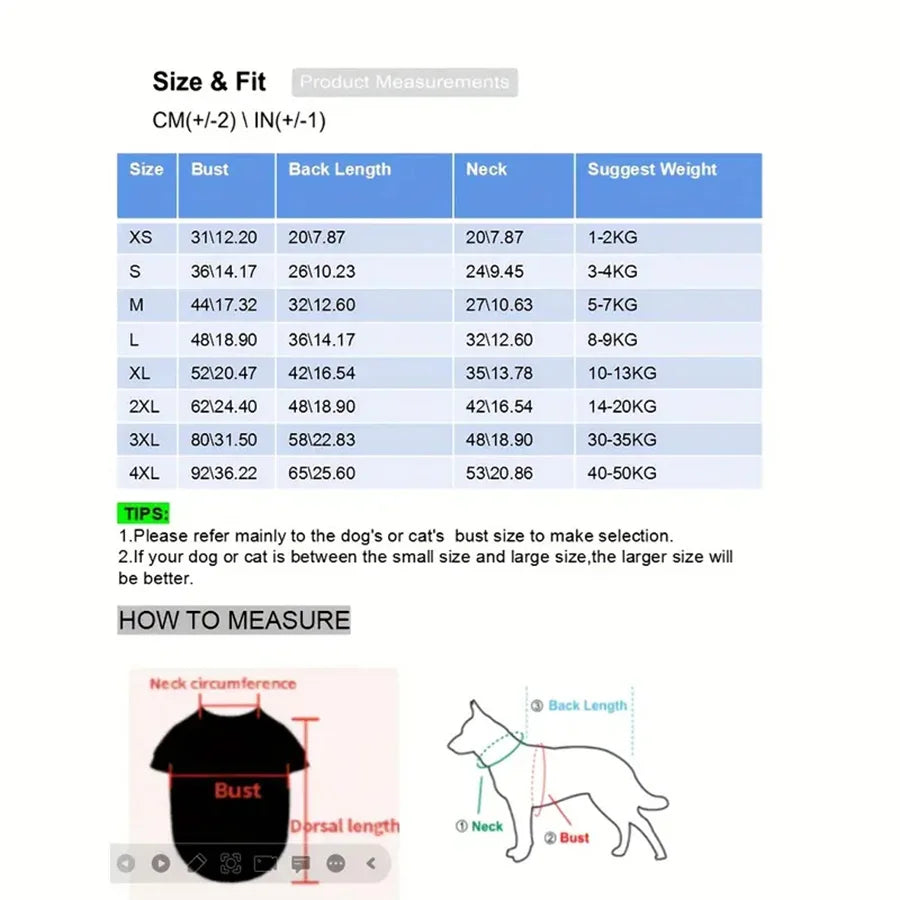 Manteau Imperméable pour Chien - Coupe-Vent Ajustable