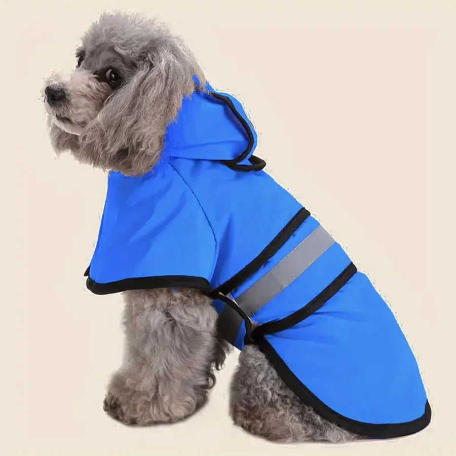 Manteau Imperméable pour Chien - Coupe-Vent Ajustable