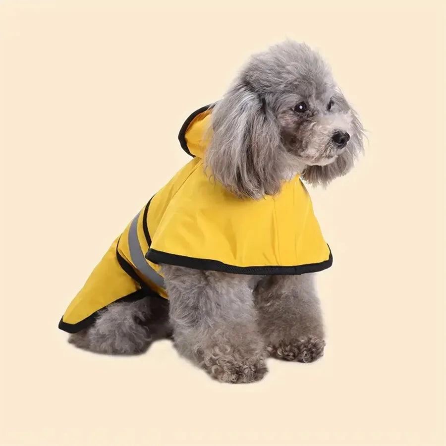 Manteau Imperméable pour Chien - Coupe-Vent Ajustable