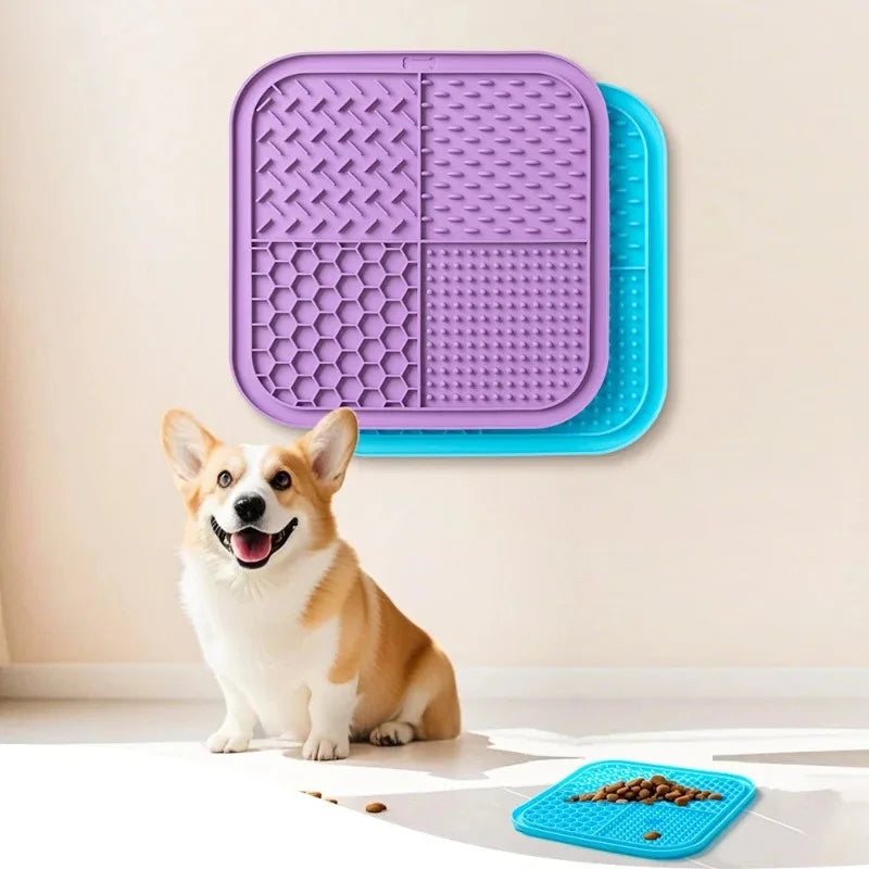 Tapis à Lécher pour Chien - Anti-Anxiété et Repas Ralenti