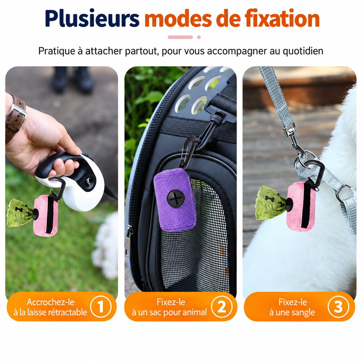 Distributeur de Sacs à Déjections pour Chien